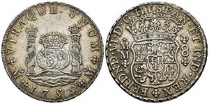 FERNANDO VI. 8 Reales. 1755. México MM. ... 