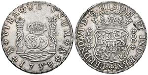 FERNANDO VI. 8 Reales. 1758. México MM. ... 