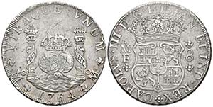 CARLOS III. 8 Reales. 1764. México MF. ... 