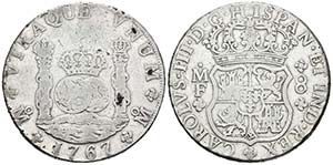 CARLOS III. 8 Reales. 1767. México MF. ... 