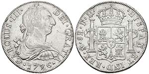 CARLOS III. 8 Reales. 1776. México FM. ... 