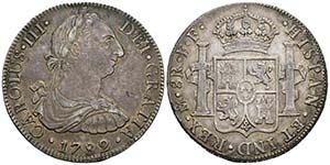 CARLOS III. 8 Reales. 1782. México FF. ... 