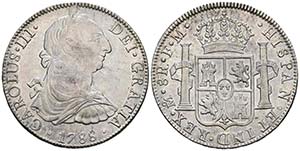 CARLOS III. 8 Reales. 1788. México FM. ... 
