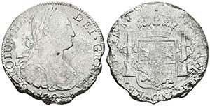 CARLOS IV. 8 Reales. 1798. Guatemala M. ... 