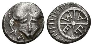 THRACIA, Mesembria. Dióbolo. 450-350 a.C. ... 