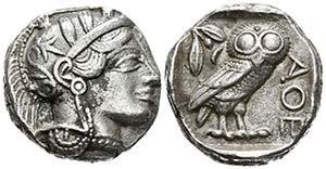 ATTICA. Athenas. Tetradracma. 454-404 a.C. ... 