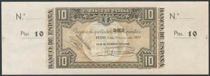 Set of 10 correlative banknotes issued in ... 