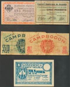 Set of 14 tickets from the Civil War from ... 