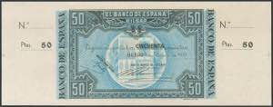 25 pesetas. August 31, 1936. Series A. ... 
