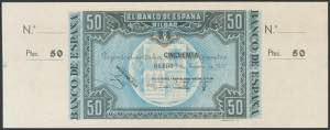 25 pesetas. August 31, 1936. Correlative ... 