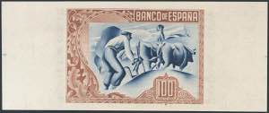 100 pesetas. 1936. Bank of Gijón. ... 