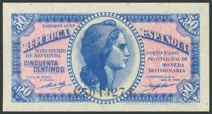25 pesetas. January 1, 1937. Bilbao Branch, ... 