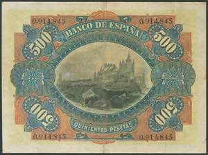 500 Reales. 14 de Mayo de 1857. ... 