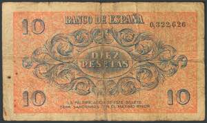50 Cents and 2 Pesetas. 1937. ... 