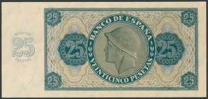 25 Céntimos. 1937. Pareja ... 