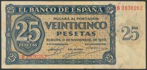 50 Pesetas. August 15, 1928. Series A and ... 