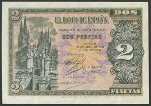 100 pesetas. May 20, 1938. Series B. (Edifil ... 