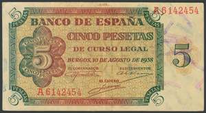 100 pesetas. January 1, 1940. Series C. ... 