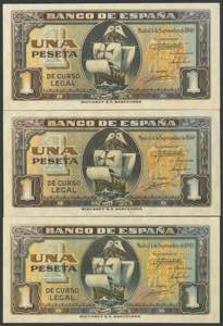 25 pesetas. February 19, 1946. Series G. ... 