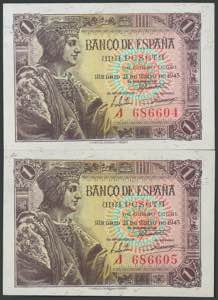 100 pesetas. May 2, 1948. Series F. (Edifil ... 