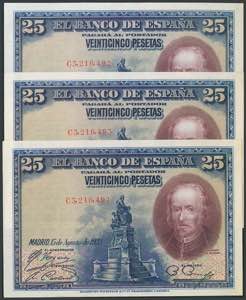 1000 Pesetas. May 10, 1907. Without series. ... 