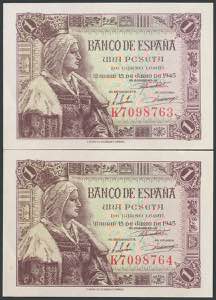 500 pesetas. November 15, 1951. Correlative ... 