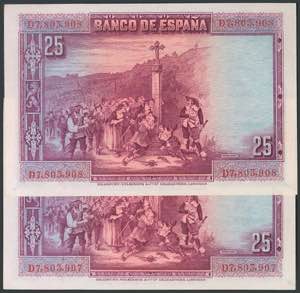 100 pesetas. July 15, 1907. ... 