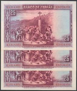 100 pesetas. July 1, 1925. Without ... 