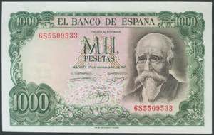 Curioso conjunto de 93 billetes del Banco de ... 