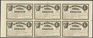 REPUBLICA DE CUBA (1869). 1 Peso. 10 de ... 
