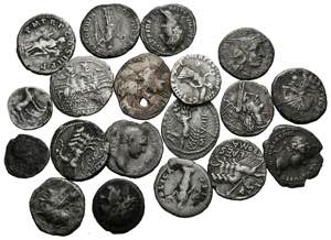 ROMAN EMPIRE. Lot composed of 19 pieces of ... 