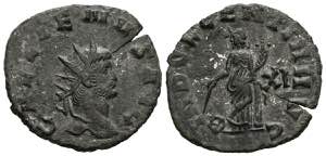 GALLIENUS. Antoninian. (Ae. 2.67g / 21mm). ... 