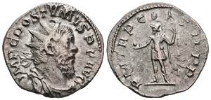 POSTHUMOUS. Antoninian (Ar. 3.20g / 21mm). ... 