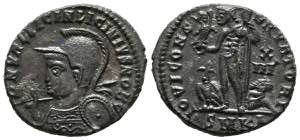 LICINIUS II. Nummus. (Ae. 3.14g / 19mm). AD ... 