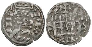 ALFONSO VIII (1158-1214). Money (Ve. 0.82g / ... 