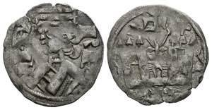 ALFONSO VIII (1158-1214). Dinero. (Ve. ... 