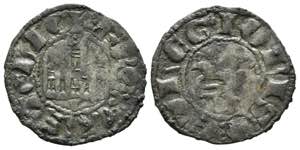 FERNANDO IV (1295-1312). Money. (Ve. 0.82g / ... 