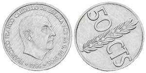 ESTADO ESPAÑOL. 10 Céntimos. 1966 *19-68. ... 