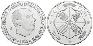 CONTEMPORARY. 100 pesetas. (Ar. 44.01g / ... 