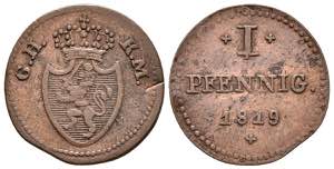 GERMANY. 1 Pfennig. (Ae. 1.54g / 18.8mm). ... 