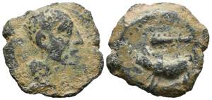 UNCERTAIN. Semis (Ae. 8.41g / 22mm). 180 BC ... 