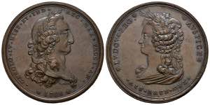CARLOS IV (1788-1808). El arzobispo. Medalla ... 