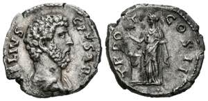 AELIO. Denarius. (Ar. 2.76g / 17mm). 137 AD ... 