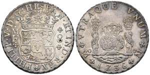 FELIPE V (1700-1746). 8 Royals. (Ar. 26.76g ... 
