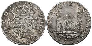 FELIPE V (1700-1746). 8 Royals. (Ar. 27.05g ... 