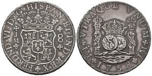 FERNANDO VI (1746-1759). 8 Royals. (Ar. ... 