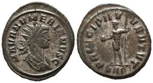 NUMERIAN. Antoninian. (Ae. 3.96g / 23mm). ... 