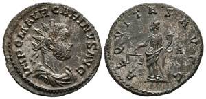 CARINUS. Antoninian. (Ae. 3.47g / 22mm). ... 