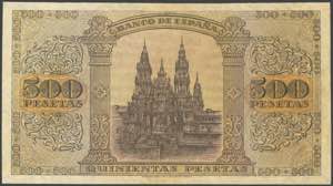 500 pesetas. May 20, 1938. Series ... 