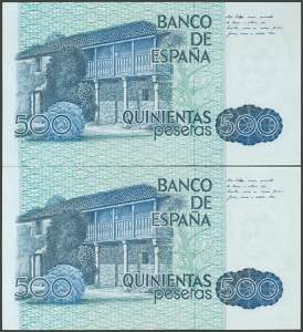500 pesetas. October 23, 1979. ... 